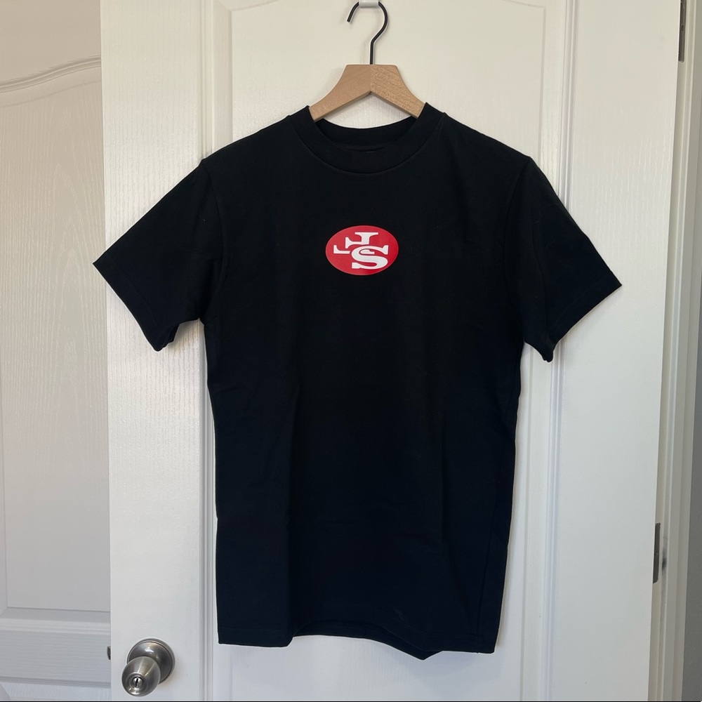NEW Prevail 49ers Box Tee upside down logo Small Black
